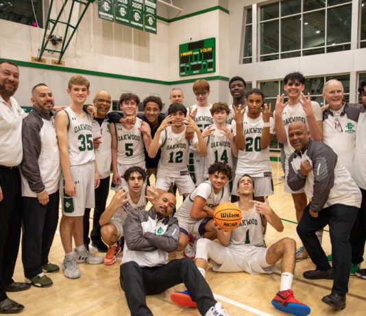 Oakwood boys basketball makes history
