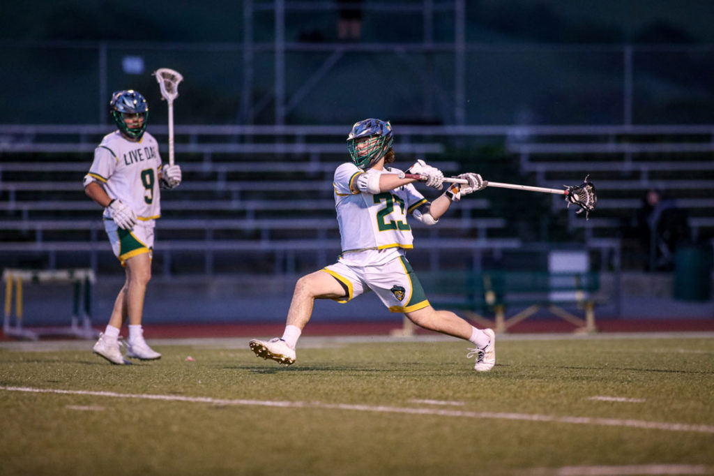 Image for display with article titled Live Oak Lacrosse Rolling to League Title