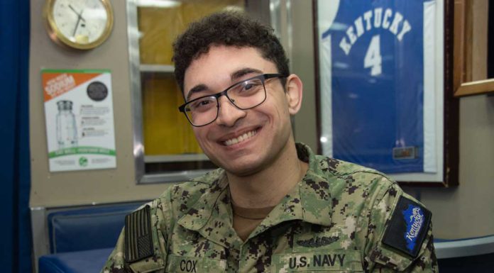 Morgan Hill native serves aboard USS Kentucky
