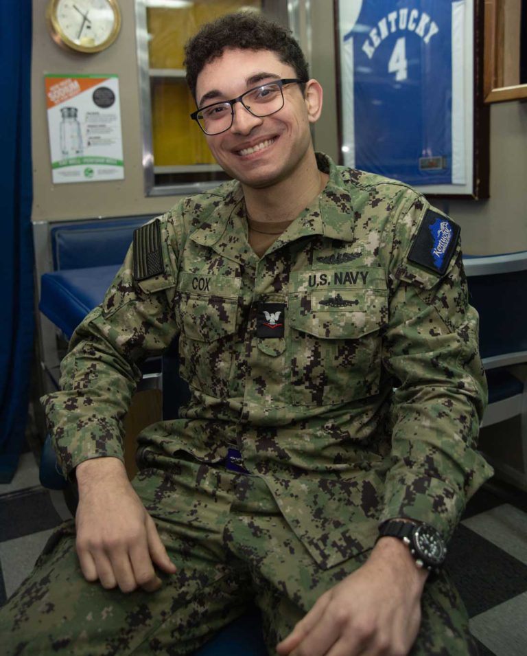 Morgan Hill native serves aboard USS Kentucky