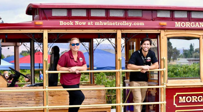 Trolley tours wine country in style
