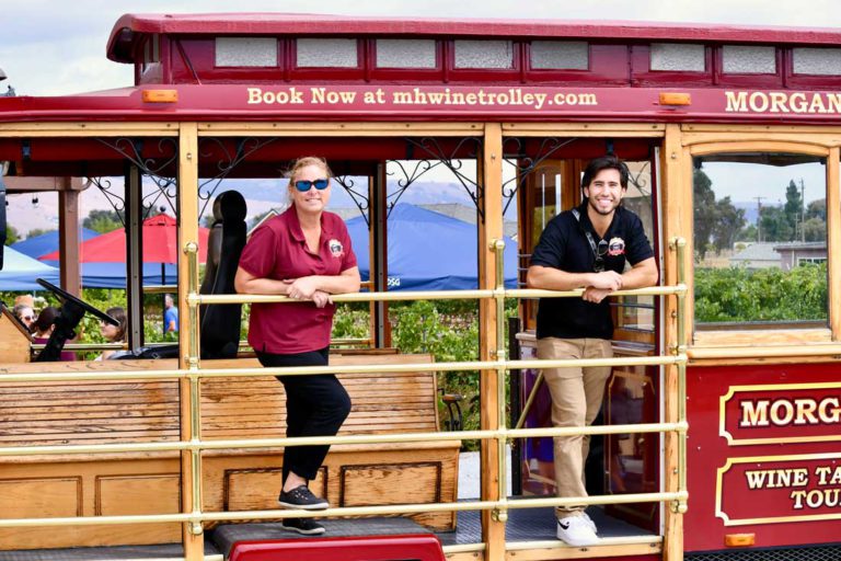 Trolley tours wine country in style