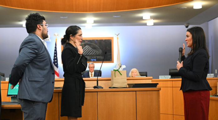 Elected Morgan Hill officials sworn in