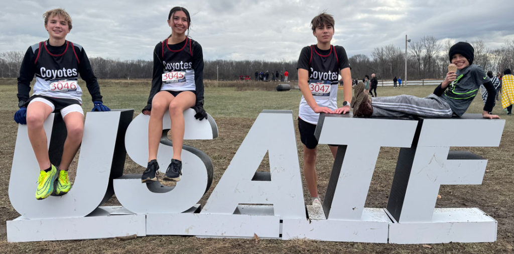 Image for display with article titled South County Youth Run in USATF Nationals