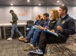 Rivas visits L.A. wildfire scene