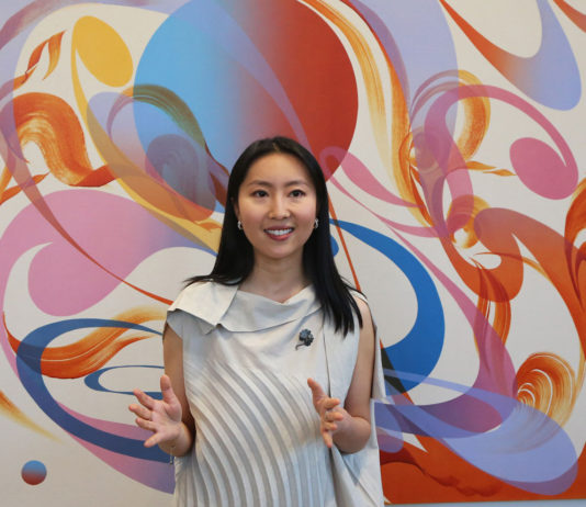 Haoyun Erin Zhao opens exhibit in downtown Morgan Hill