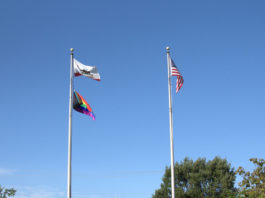 Morgan Hill raises the Pride Flag