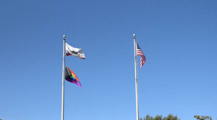 Morgan Hill raises the Pride Flag