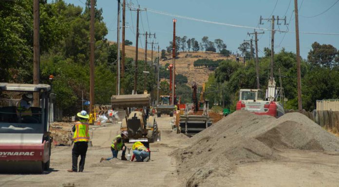 Construction projects abound throughout Morgan Hill