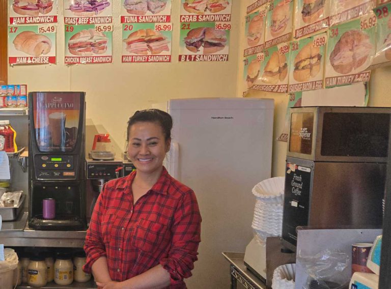 Family donut shop navigates construction period