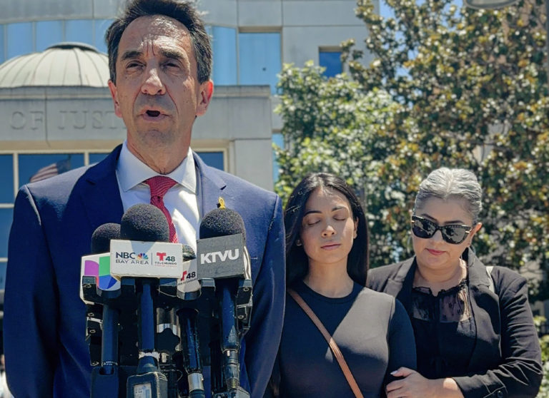 Jeff Rosen and family of Marissa DiNapoli