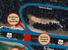 Highway 101 project will modify traffic pattern at Rocks/Cannon roads