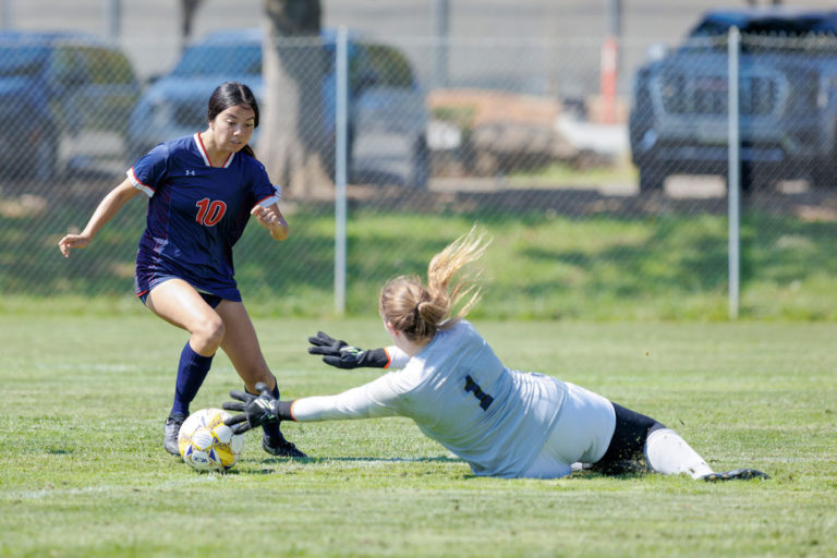 Resurrected Gavilan women’s soccer team nails first win
