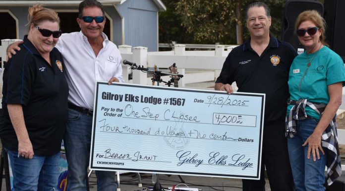Elks Lodge supports One Step Closer