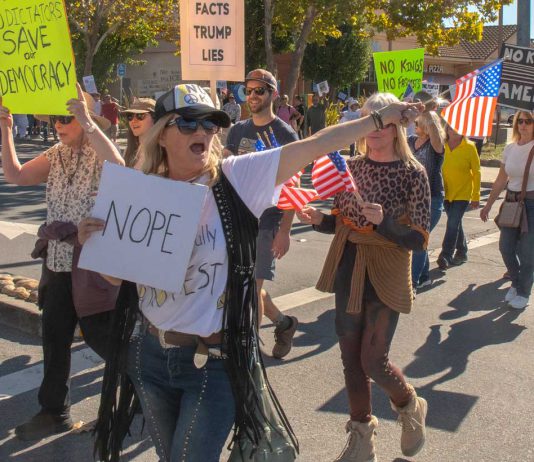 Morgan Hill residents join ‘No Kings’ protest
