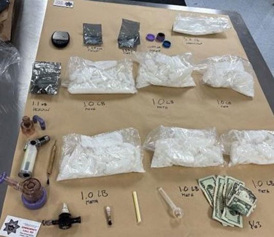 Police recover six pounds of meth in Morgan Hill traffic stop