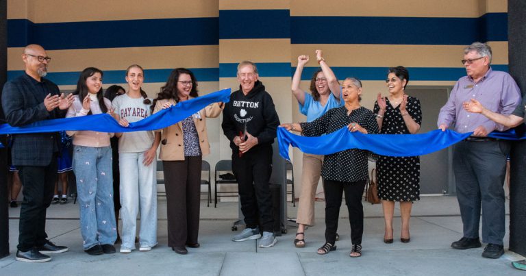 Britton gym ribbon cutting completes eight years of work