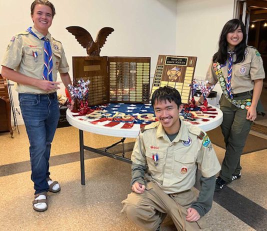Morgan Hill honors four new Eagle Scouts
