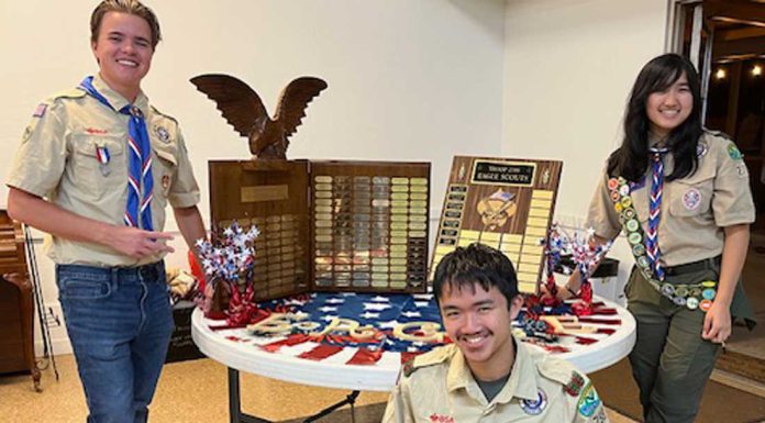 Morgan Hill honors four new Eagle Scouts