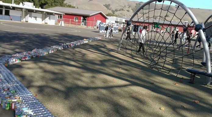 Morgan Hill students collect more than 6,000 cans of food