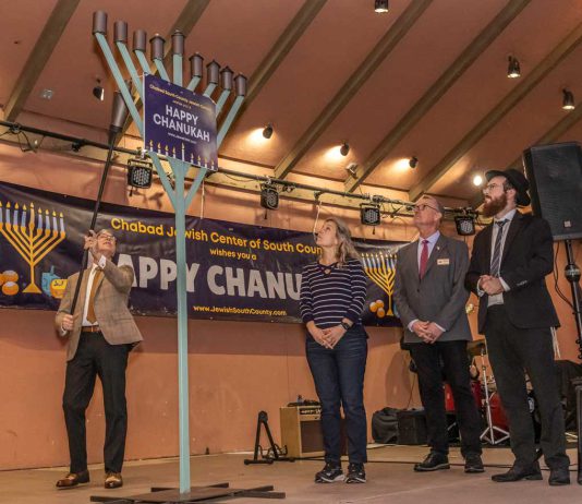 South County Chanukah Celebration and Menorah Lighting is Dec. 14