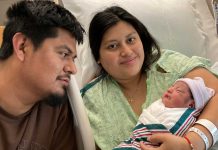 Saint Louise announces first baby of 2026