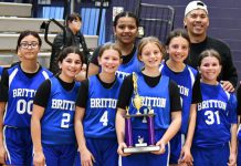 Britton Middle School girls basketball team completes superb season