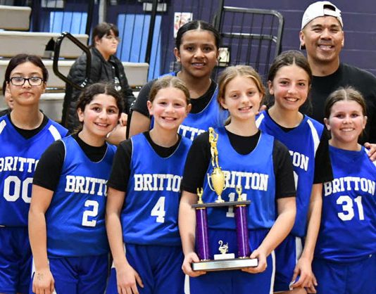 Britton Middle School girls basketball team completes superb season