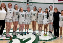Oakwood girls basketball wins league title with 12-0 record