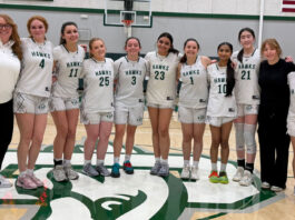 Oakwood girls basketball wins league title with 12-0 record