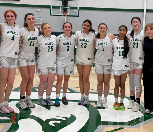 Oakwood girls basketball wins league title with 12-0 record