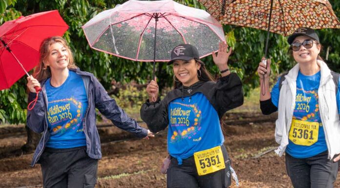 Athletes brave the rain for annual Wildflower Run