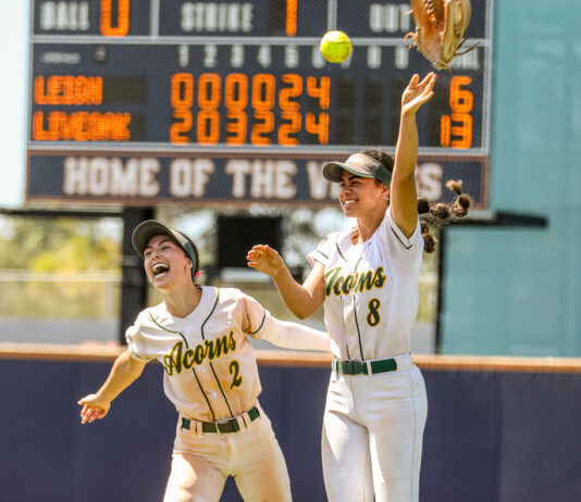 Live Oak softball offense on fire as Acorns win CCS title