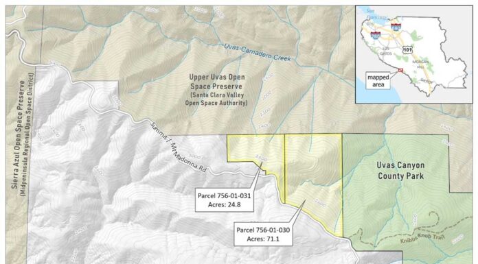 County land purchase expands Uvas Canyon Park in Morgan Hill