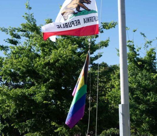 Morgan Hill marks a decade hoisting Pride flag