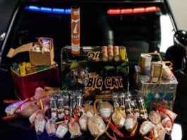 Morgan Hill police arrest suspect with 80 pounds of fireworks