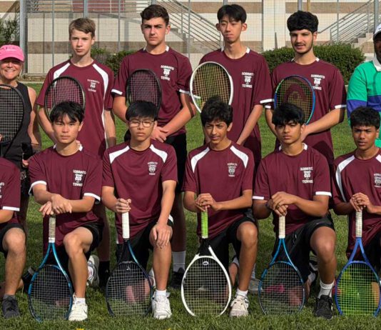 Sobrato boys tennis shines with 9-5 league mark for a third-place finish