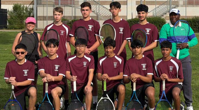 Sobrato boys tennis shines with 9-5 league mark for a third-place finish