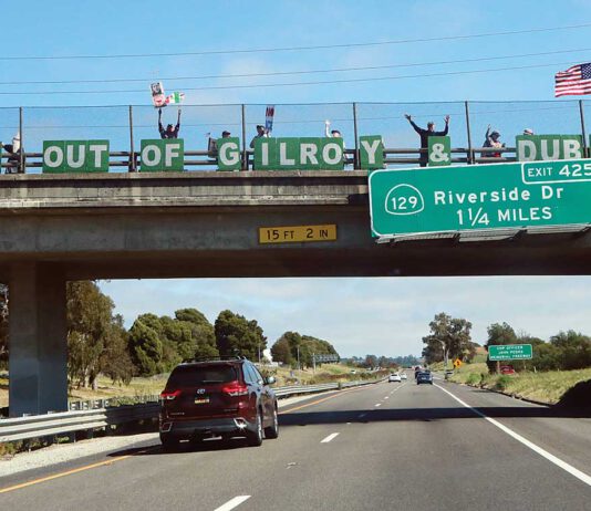 Central Coast communities protest against detention center in Gilroy