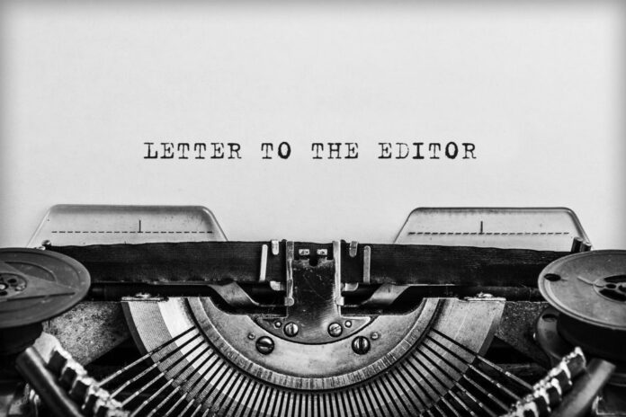 Letter To The Editor