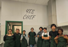 Businesses, district celebrate new kitchen classroom at Live Oak